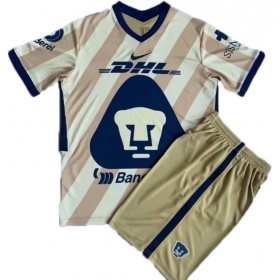 Pumas UNAM Bambino Maglia Trasferta 2021/2022 Manica Corta (+ Pantaloncini)